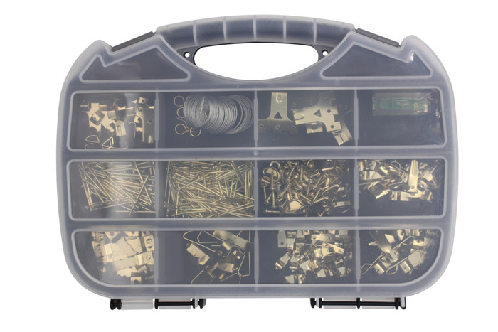 Billedophæng sortimentsæske 372 dele